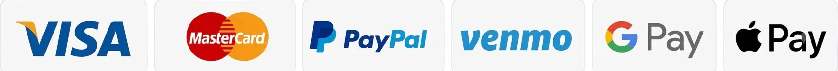 Accepted payment methods